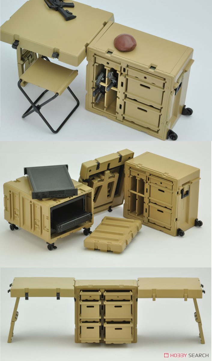 1/12 Little Armory (LD039) Field Desk A2 (Plastic model) Other picture4