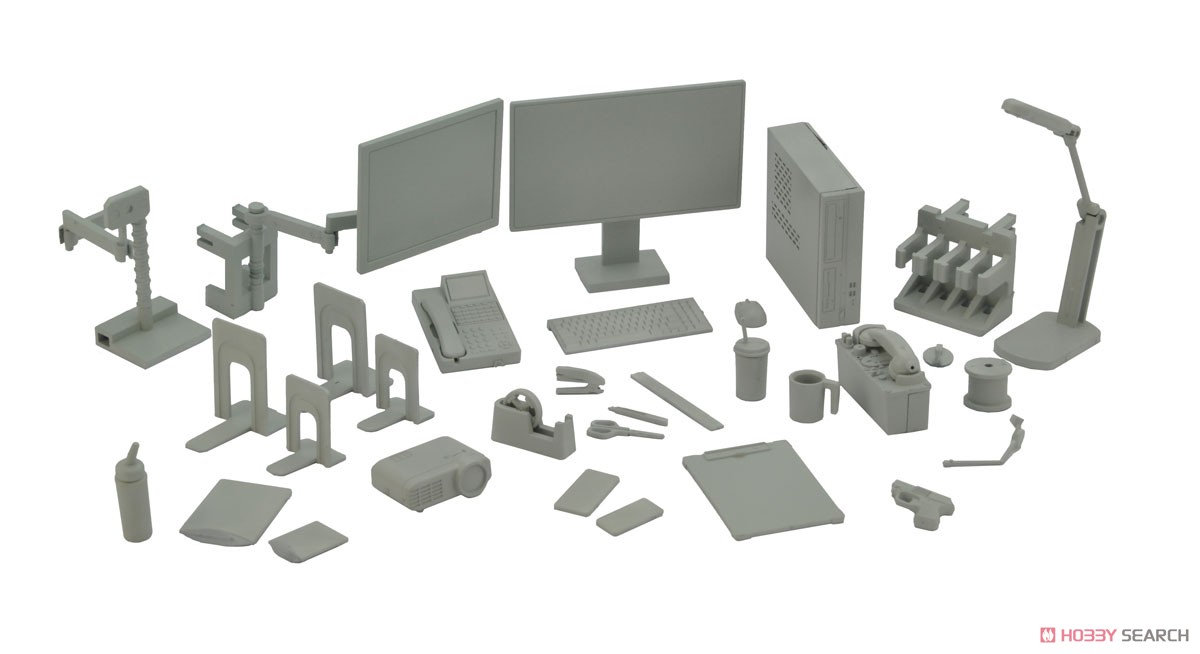1/12 Little Armory (LD040) DeskworkTool A (Plastic model) Item picture1