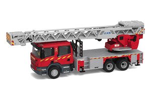 Tiny City No.199 Scania HKFSD Turntable Ladder 55M (F131) (Diecast Car)