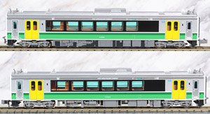 KIHA E120 New Color (Green) Tadami Line Two Car Set (2-Car Set) (Model Train)