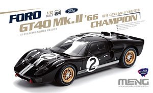 フォードGT40 Mk.II `66 チャンピオン プレカラーバージョン (プラモデル)