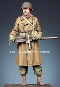 WWII US MG Gunner Winter (Plastic model)
