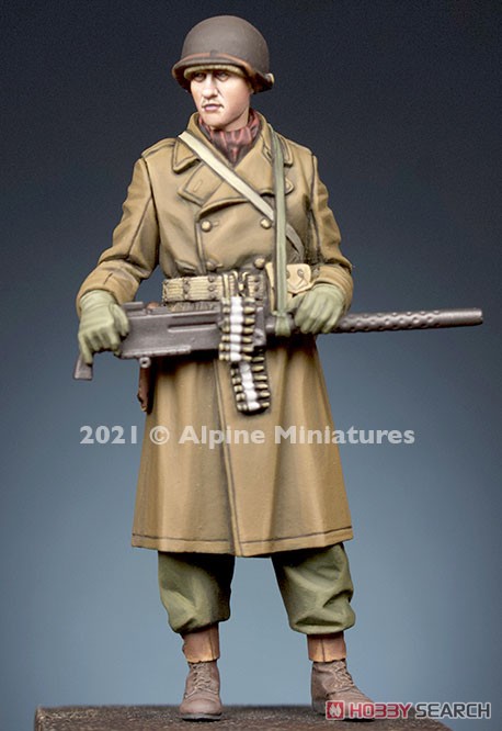 WWII US MG Gunner Winter (Plastic model) その他の画像1