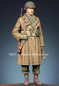 WWII US Ammo Carrier Winter (Plastic model)