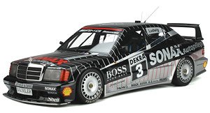 Mercedes Benz W201 190 EVO II DTM 1992 (Black / Silver) (Diecast Car)