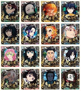 Demon Slayer: Kimetsu no Yaiba Visual Colored Paper Collection Scene Shot (Set of 16) (Anime Toy)