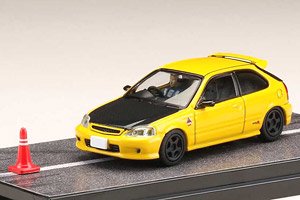 Honda CIVIC (EK9) 東堂塾 / 舘智幸 (頭文字D: ドライバーフィギュア付ジオラマセット) (ミニカー)