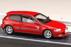 Honda Civic (EG6) Myogi Night Kids / Shingo Syouji (w/Initial D Driver Figure, Diorama Set) (Diecast Car)