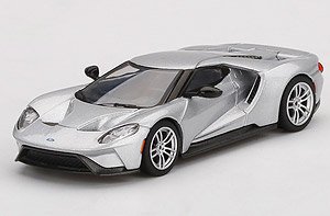 Ford GT Ingot Silver (LHD) (Diecast Car)