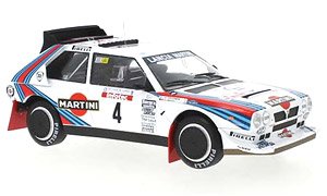 ランチア デルタ S4 1986年ツール・ド・コルス #4 H.Toivonen / S.Cresto (ミニカー)