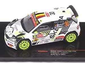 Skoda Fabia Rally 2 Evo 2021 Rally Ypres #30 S.Bedoret / F.Gilbert (Diecast Car)