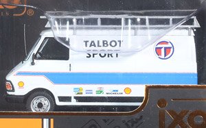 シトロエン C35 1981 ラリーアシスタントカー ルーフラック&タイヤ `タルボ スポーツ` (ミニカー)