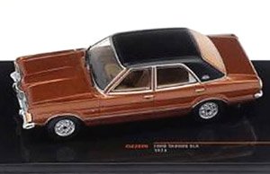 フォード タウヌス GLX クーパー 1973 ブラウン (ミニカー)