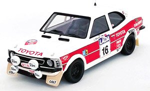 トヨタ カローラ レビン 1977年1000湖ラリー 4位 #16 Markku Saaristo / Timo Alanen (ミニカー)