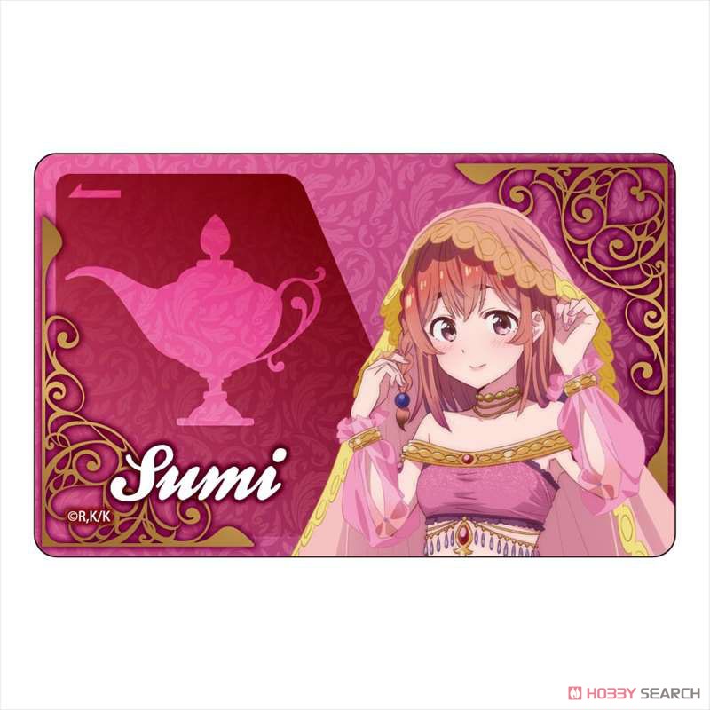 Rent-A-Girlfriend Arabian Night IC Card Sticker Sumi Sakurasawa (Anime Toy) Item picture1