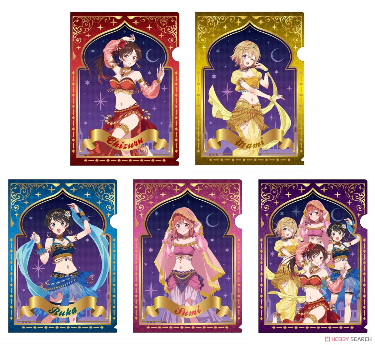 Rent-A-Girlfriend Arabian Night A4 Clear File Chizuru Mizuhara (Anime Toy) その他の画像1