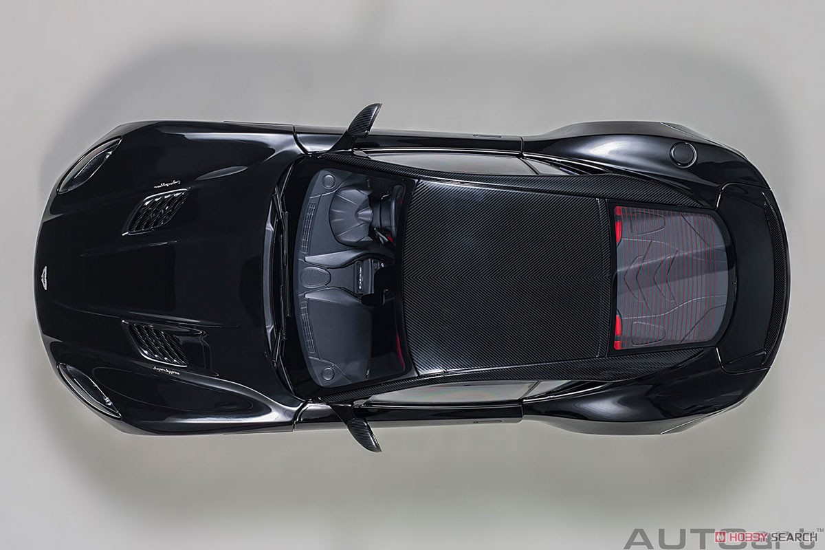 Aston Martin DBS Superleggera (Black / Carbon Black Roof) (Diecast Car) Item picture7