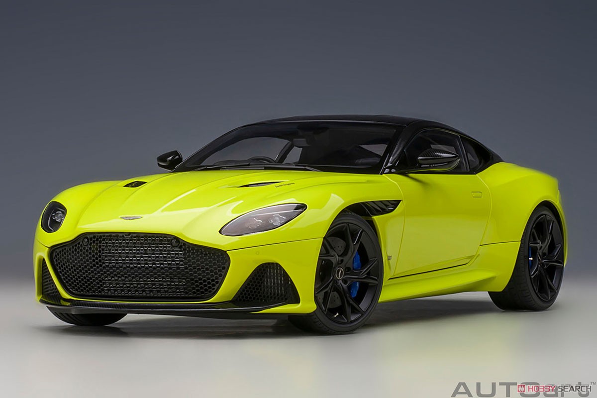 Aston Martin DBS Superleggera (Metallic Lime Green / Carbon Black Roof) (Diecast Car) Item picture14