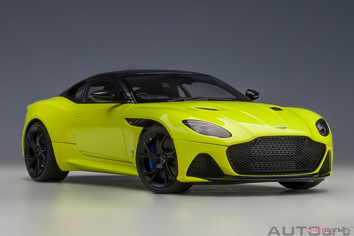 Aston Martin DBS Superleggera (Metallic Lime Green / Carbon Black Roof) (Diecast Car) Item picture15