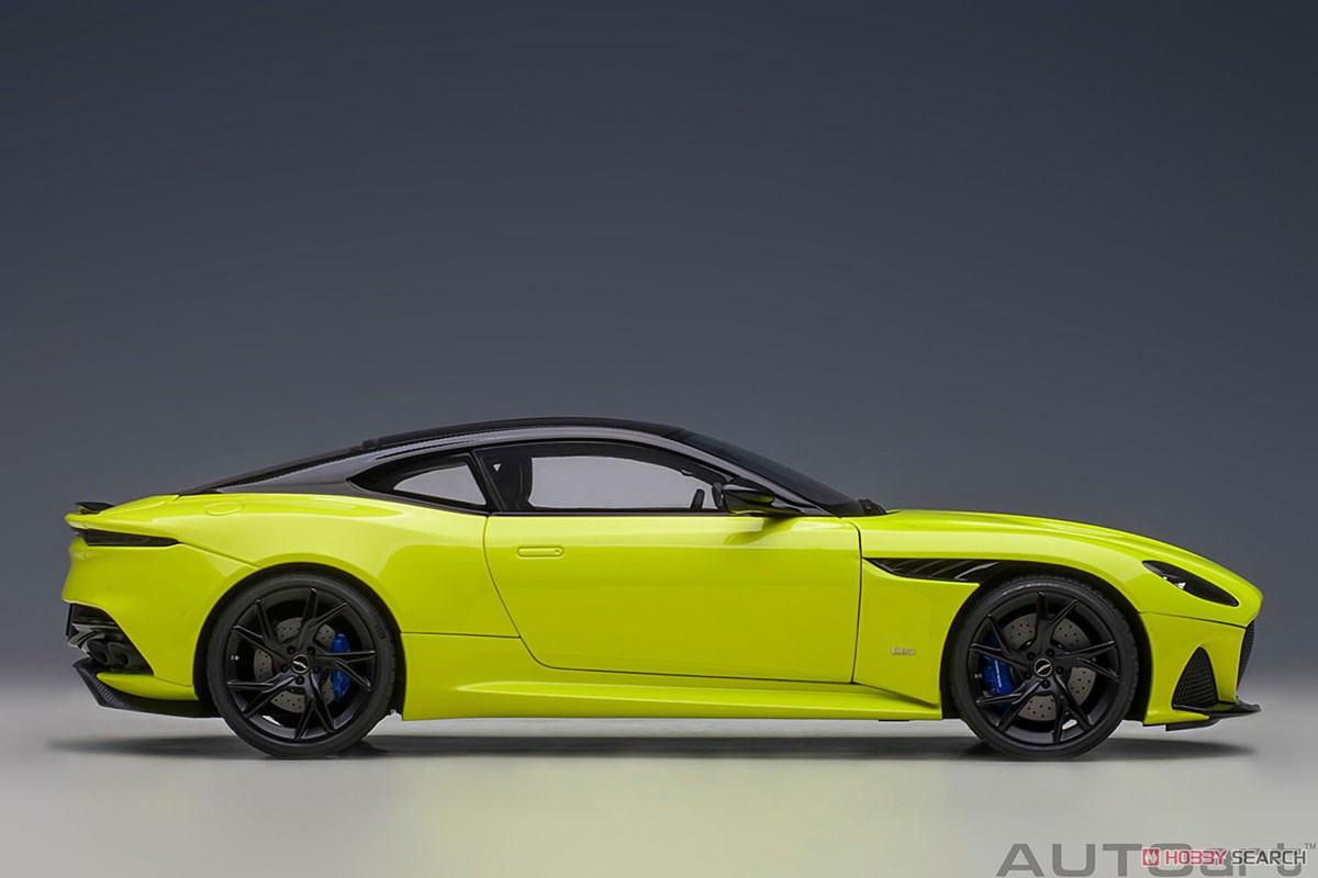 Aston Martin DBS Superleggera (Metallic Lime Green / Carbon Black Roof) (Diecast Car) Item picture4
