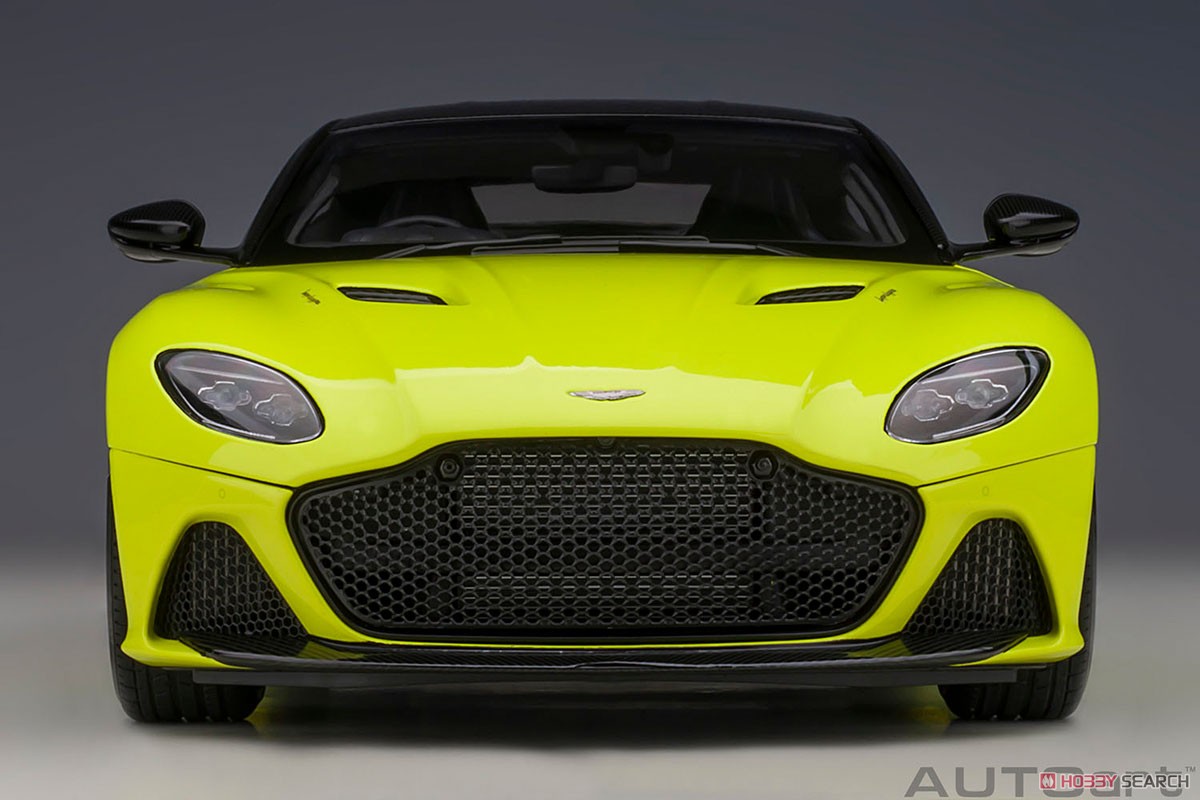 Aston Martin DBS Superleggera (Metallic Lime Green / Carbon Black Roof) (Diecast Car) Item picture5