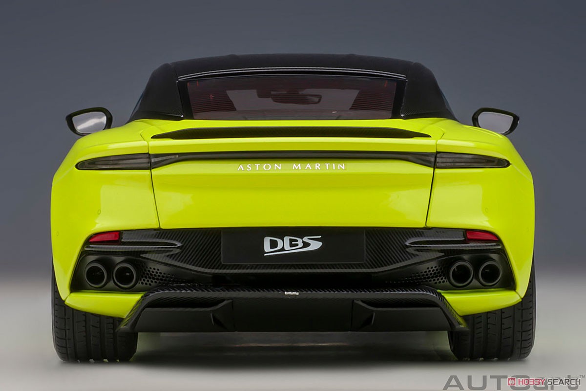 Aston Martin DBS Superleggera (Metallic Lime Green / Carbon Black Roof) (Diecast Car) Item picture6