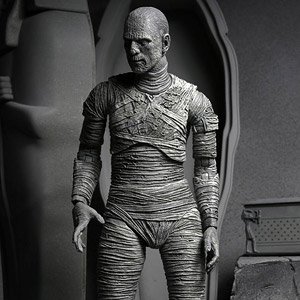 Universal Monster/ The Mummy: Imhotep 7inch Action Figure Black & White Ver (Completed)