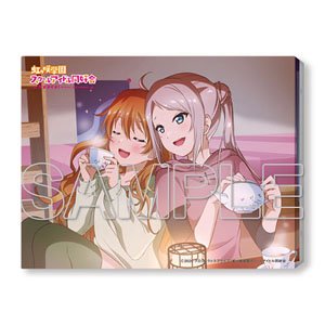 『ラブライブ！虹ヶ咲学園スクールアイドル同好会』 キャンバスアート 彼方＆嵐珠 (キャラクターグッズ)