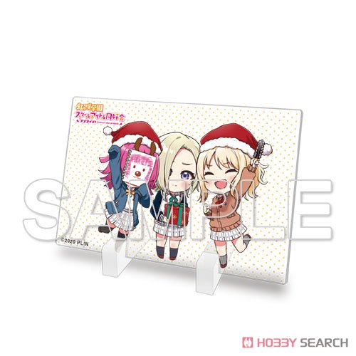 [Love Live! Nijigasaki High School School Idol Club] Mini Acrylic Plate Ai & Rina & Mia (Anime Toy) 商品画像1