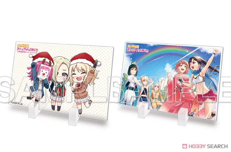 [Love Live! Nijigasaki High School School Idol Club] Mini Acrylic Plate Ai & Rina & Mia (Anime Toy) その他の画像1