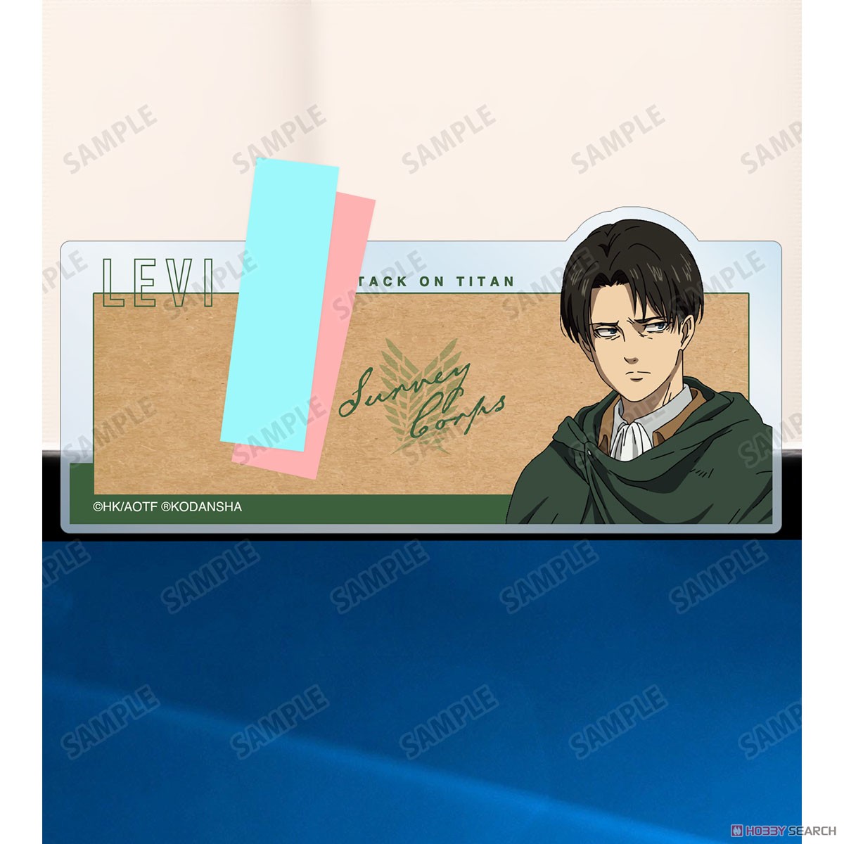 Attack on Titan Levi Chara Memo Board (Anime Toy) Other picture1