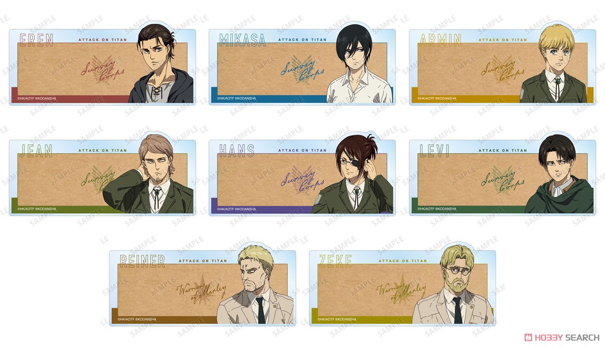 Attack on Titan Levi Chara Memo Board (Anime Toy) Other picture2