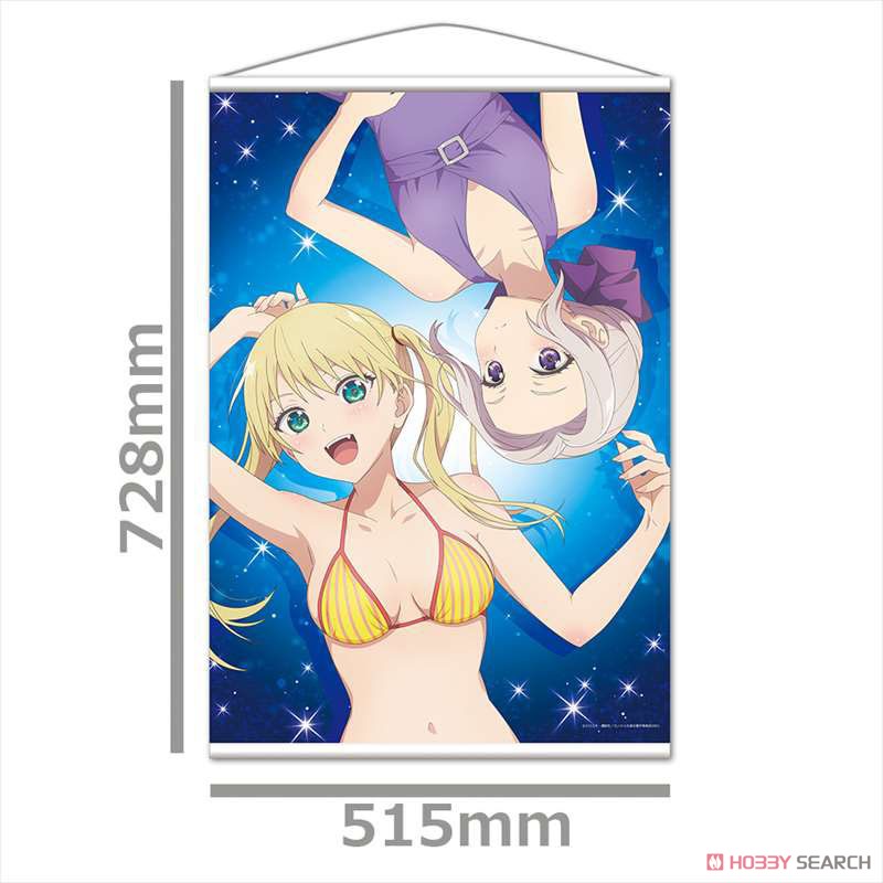 TV Animation [Girlfriend, Girlfriend] B2 Tapestry C [Rika Hoshizaki & Shino Kiryu] (Anime Toy) 商品画像2