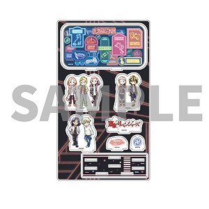 Premium Acrylic Diorama Plate [TV Animation [Tokyo Revengers]] 01 Assembly Design Neon Ver. (Graff Art) (Anime Toy)