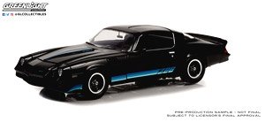1981 Chevrolet Camaro Z/28 - Black with Blue Tri Color Z28 Stripes (ミニカー)