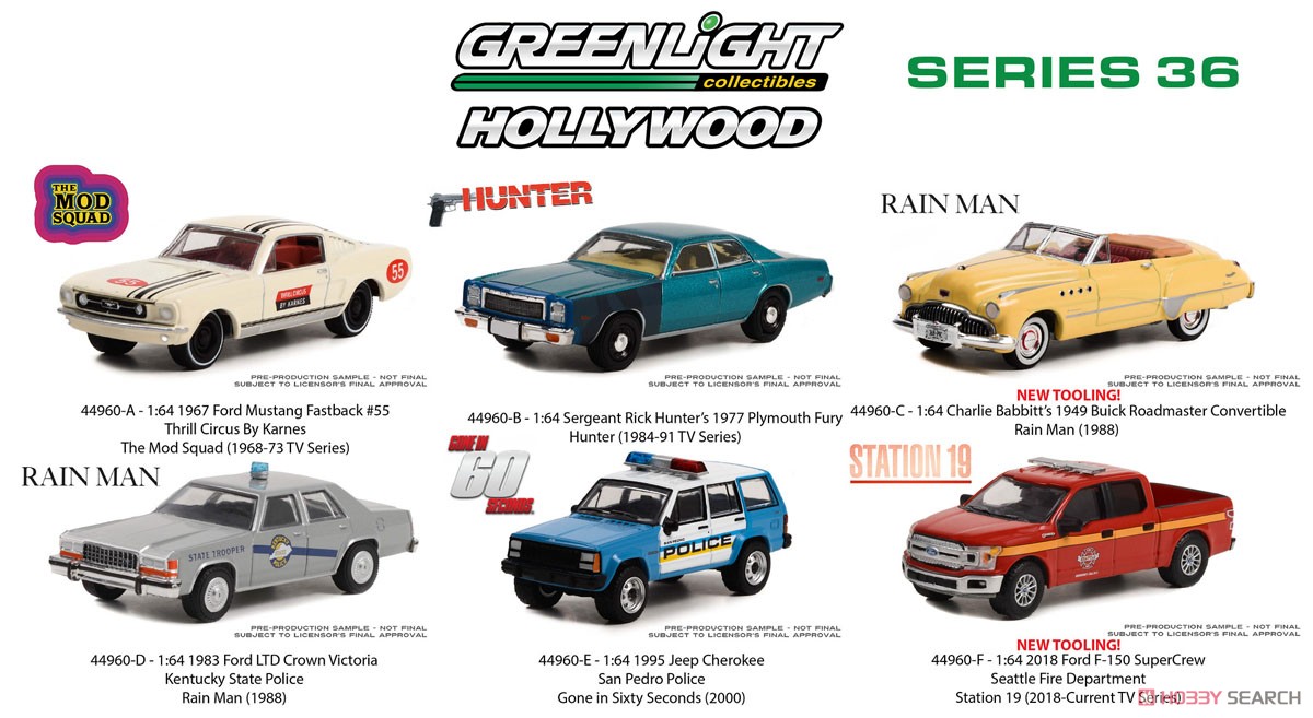 Hollywood Series 36 (ミニカー) 商品画像1