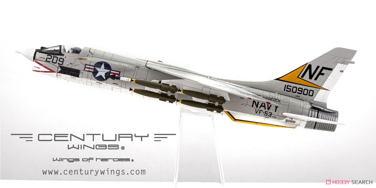 F-8E アメリカ海軍 第53戦闘飛行隊「アイアン・エンジェルス」空母ハンコック搭載 ベトナム戦争時 67年 NF209/#150900 (完成品飛行機) 商品画像4