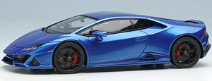 Lamborghini Huracan EVO 2019 (Loge wheel) ブルーエレオス (キャンディブルー) (ミニカー)