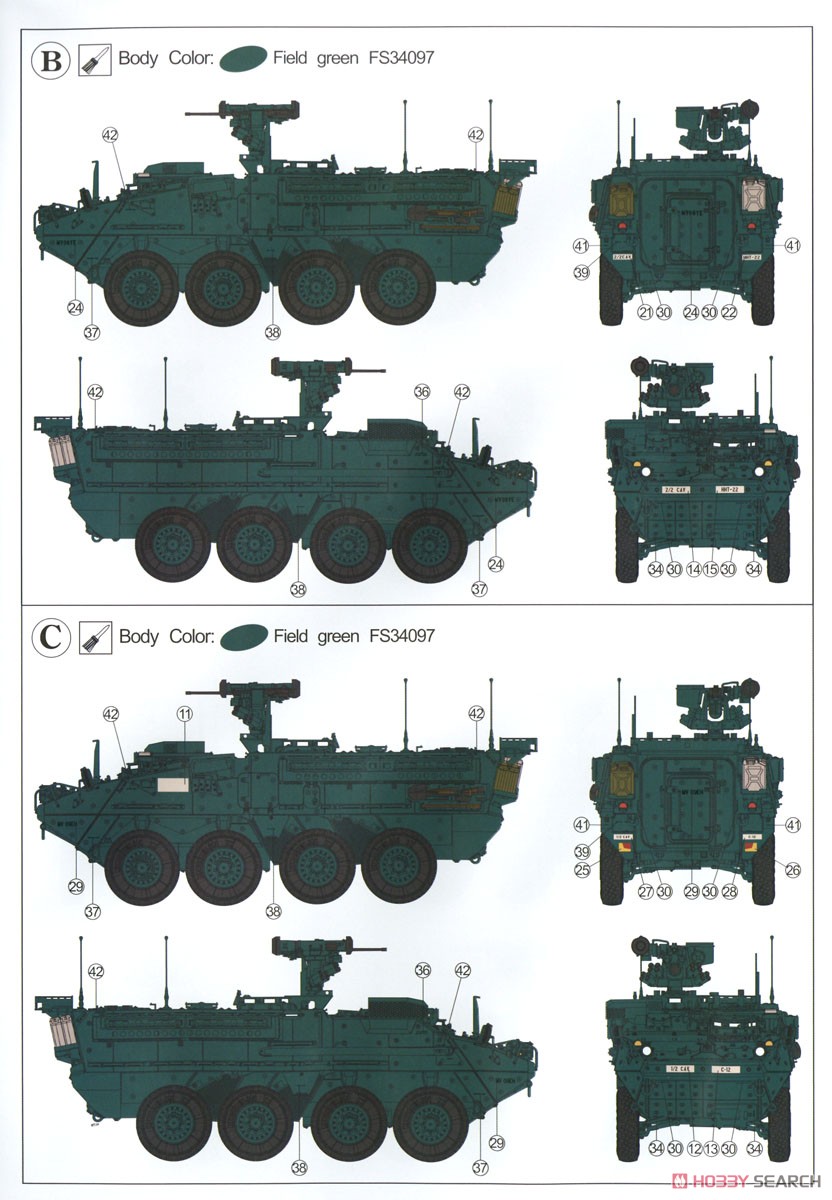 M1126 Stryker Crows-J (Plastic model) Color3