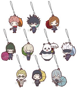 Nitotan Jujutsu Kaisen Umbrella Rubber Mascot (Set of 10) (Anime Toy)