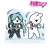 Hatsune Miku Miku World Over Action Rabbit Collab Big Acrylic Stand (Anime Toy) Item picture1