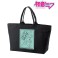 Hatsune Miku Miku World Collab Over Action Rabbit Big Zip Tote Bag (Anime Toy) 商品画像1 Thumbnail