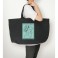 Hatsune Miku Miku World Collab Over Action Rabbit Big Zip Tote Bag (Anime Toy) その他の画像2 Thumbnail