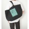 Hatsune Miku Miku World Collab Over Action Rabbit Big Zip Tote Bag (Anime Toy) その他の画像1 Thumbnail