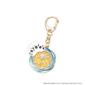 One Piece Symbol Motif Key Ring Law (Anime Toy)