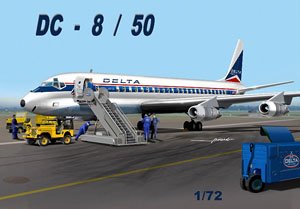 DC-8/50 DAL (プラモデル)