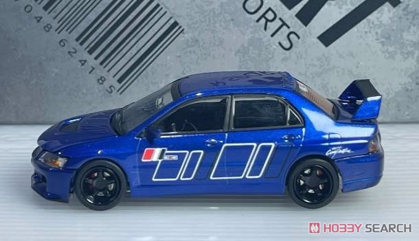 Mitsubishi Lancer Evolution IX Ralliart IMX HK Car Show 2021 Edition Blue Ralliart (Diecast Car) Item picture2
