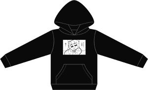 Pop Team Epic Black Parka (Completed the Second Vaccine) L (Anime Toy)