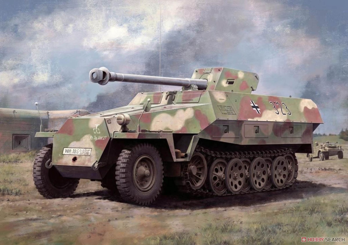 WW.II ドイツ軍 Sd.kfz.251/22 Ausf.D 7.5cm PaK40 対戦車自走砲 (プラモデル) その他の画像1