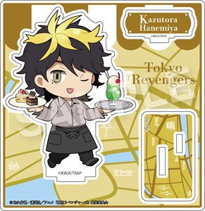 Tokyo Revengers Select Collection Acrylic Stand Kazutora Hanemiya 3 Cafe Clerk (Anime Toy)